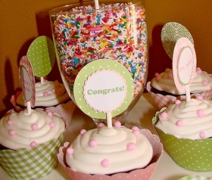 Baby Sprinkle Cupcakes 3