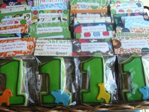 Toddler Party Favors