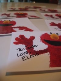 Elmo Favor Pictures